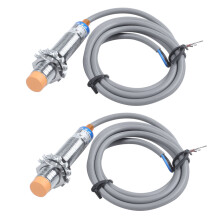 2X DC6-36V 300MA NPN NO 3-Wire 4mm Tubular Inductive ProXimity Sensor LJ12A3-4-Z-BX