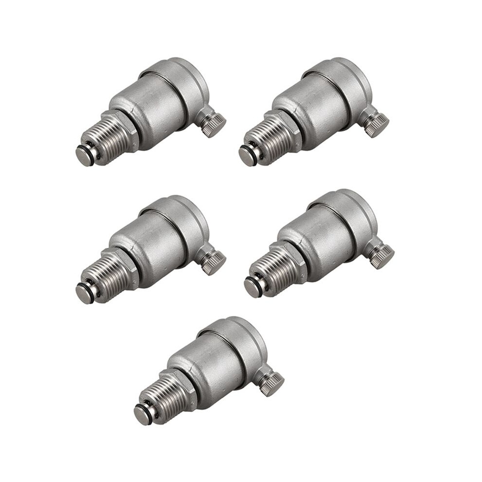5X 1/2 Inch Stainless Steel 304 Automatic Air Vent Valve For Solar Water Heater Pressure Relief Valve 10Bar 4711640971525