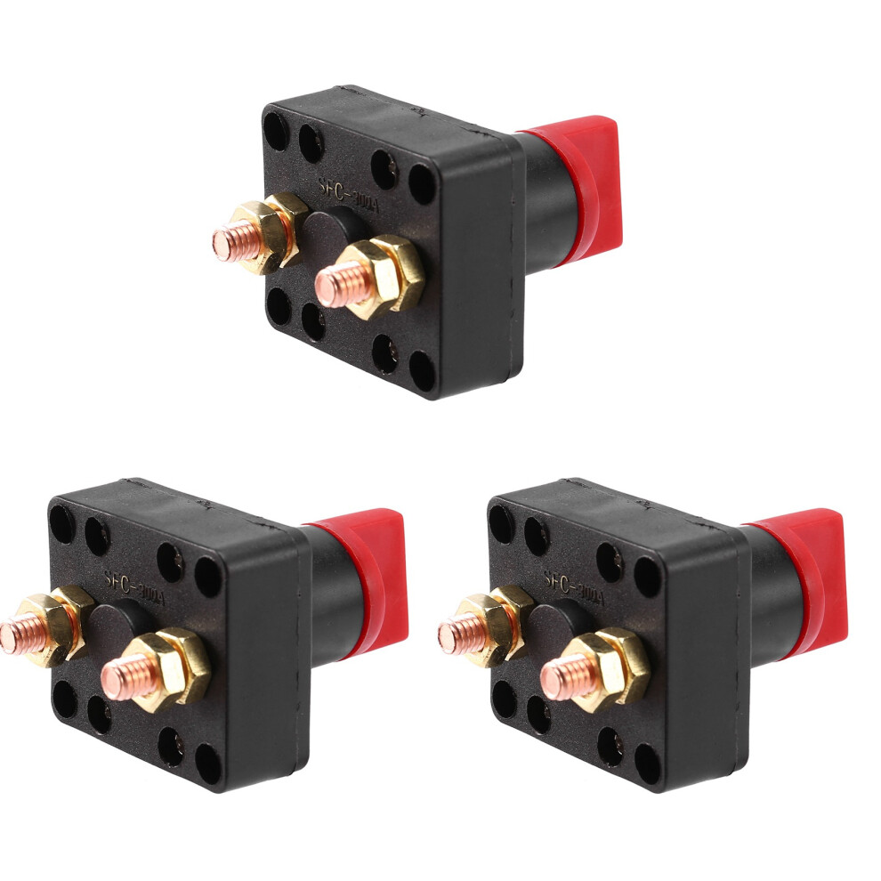 Battery Power Disconnect Rotary Isolator Cut Off For Car Boat Marine Truck Caravan (Type J 3Pcs) 4712872054437