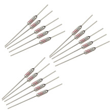 15 Pcs Circuit Cut Off TF 185 Celsius 250V 10A Temperature Thermal Fuses