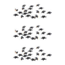 60X Noir  Taille SPDT Commutateur A Glissiere