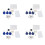 4X Digital Cabinet Intelligent Electronic Locks Invisible Sensor Lock EMID IC Card Drawer B 1