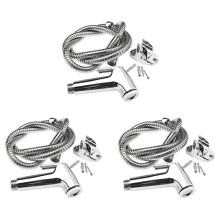 3X Toilet Bathroom Hand Held Handheld Sprayer Shower Bidet Spray Hose Holder