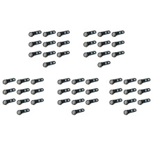 50 PZ DS1990A-F5 TM Card Etichetta Ibutton con Montaggio A Parete Nero