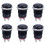 6X 12V 2A 9.5mm LED Metal Cap Power Momentary Push Button  Car DIY Modified, Red 1