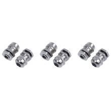 Presse-étoupe de Désengagement étanche 6 Pièces M8 pour Fil de Câble de 2 à 5 mm