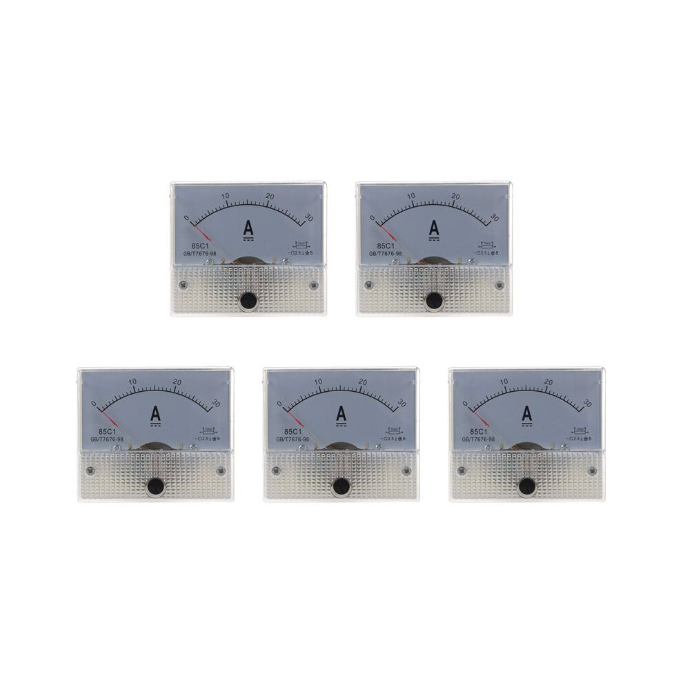 5X 85C1 Analog Current Panel Meter 30A Amp Ammeter 4712295012632