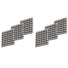 6 x U 64 LED Matrix Panel CJMCU-8X8 Module Compatible with for and for Raspberry Pi