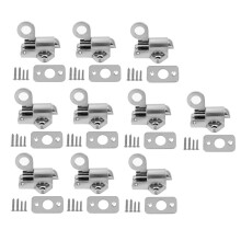 10X Home Security Spring Slide Bolt FenstertüR Automatic  Lock SelbstschließEnd