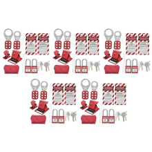 45 PCS Lockout Tagout Locks Tags Set- Lockout Locks Keyed Different Safety Padlocks Lockout Station Lock Out Tag Out Kit