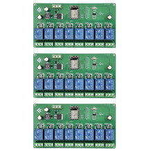 3X ESP8266 WIFI 8 Channel Relay Module ESP-12F Development Board Power Supply 5V/7-28V Wireless WIFI Module