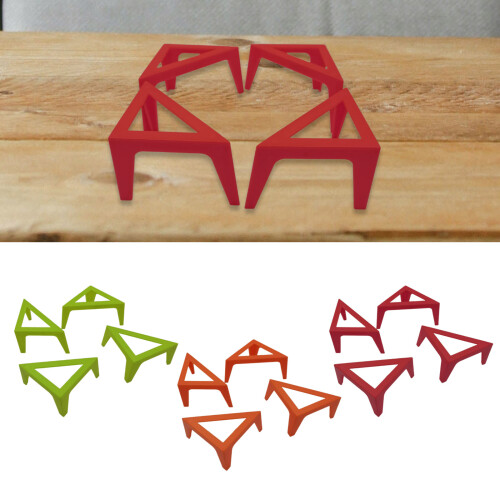 Supports de toile pour verser des peintures, Support de-Vert 2