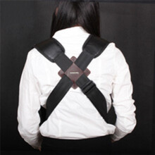 YUEDONG Padded Djembe Shoulder Strap Hand Drum Drum Strap Shoulder Harness Black for Adults