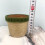 Delicate Crocheted LED Light Potted Plant Cotton-Warm light 5