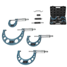 Auß micrometer-Duoku-0-1 Zoll, 1-2 Zoll, 2-3 Zoll, 3-4 Zoll, Präzision von 0,0001 Zoll und 0,0002 Zoll