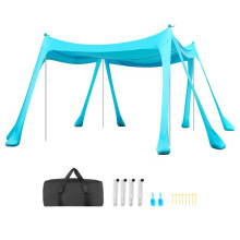 Strandtent - DUOKU - TM004 - 3x3x2 m - UPF50+ - Windbestendigheid 3-4