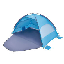 Strandtent - DUOKU - ZP001 - 3 personen - UPF 50+ - Polyester 190T, glasvezel stokken