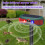 (1Pack) Solar Strobe Infrared Motion Sensor Alarm Detector,LED Flashing Warning Light Outdoor 4