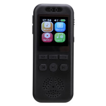 Grabadora de voz digital con pantalla a color de 1,44 pulgadas y 128 GB