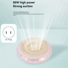 80W Powerful Suction Low Noise Brushless Nail Dust Collector Dust Extractor Nail Vacuum Cleaner US Plug