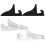 Multi purpose Frames Stand Plastic-Clear Bayonet width 1.7CM 2