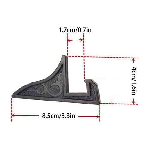 Multi purpose Frames Stand Plastic-Clear Bayonet width 1.7CM 2