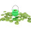 Pièce de chance Saint Patricks Shamrocks,-Petit seau de 7,5 cm 2