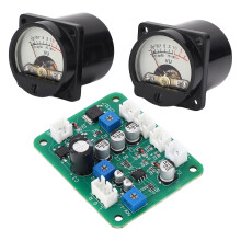 Kit pannello VU da 2 pezzi 0-500μA retroilluminazione calda