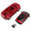 Mouse da gioco 3D a forma di auto 1600 DPI rosso USB 5