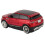 Mouse da gioco 3D a forma di auto 1600 DPI rosso USB 10