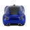 Mouse wireless a forma di auto sportiva 1600 DPI 2xAAA Blu 9
