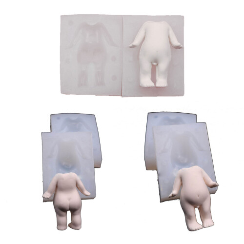 3D Human Body Decorating Mould, 3D People Shaped Baking-B28 2