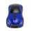 Mouse wireless a forma di auto sportiva 1600 DPI 2xAAA Blu 15