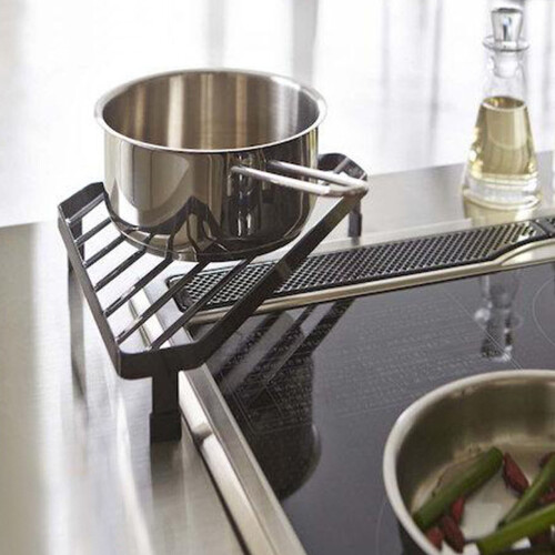 Triangular Iron Counter Shelf Organizer, Multifunction Corner Rack for Kitchen & Bathroom