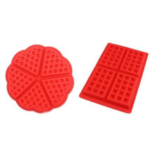 8PCS Silicone Waffle Mold Cake Chocolate Maker Pan Microwave Baking Cookie Muffin Tray Mould Kitchen Cooking Accessories