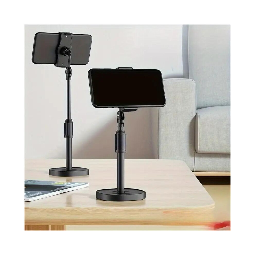 (Green) Adjustable Desk Phone Stand: Perfect For Streaming And Gaming - Sturdy Abs Construction Accessories Smartphone Portable Green 5734131516905