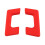Trailer Hook Protective Cover Front Bumper Tow Hook Decoration Shell Accessories for   2024 2025 4
