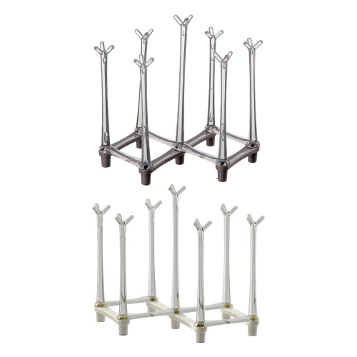 Plastic Drips Dry Cup Holder Hanging Rack for Wall Mount-1 1