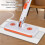Efficient Cleaning Mop for Small Spaces Tight-Mop and 4 cloths 5
