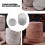 Decorative Rose Scent Candle Cup Displaying Ribbon Ornamentation 5