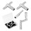 Drum Key Set, Drum Tuning Kit with Drill Bit, Speed Drum Key, Standard Drum Keys, Multi Tool for Drums 8