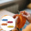 Outil de comptoir de tricot en caoutchouc PET, utilisation-Bleu 7