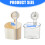 Modern Suction Cup Bathroom Organizers Easy To Install-Clear 4