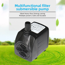 Bomba sumergible mini negra 1000 L/h 4,9 pies de elevación