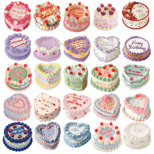 Cartoon Cake Sticker Scrapbooking Decorative Sticker-vanilla 1