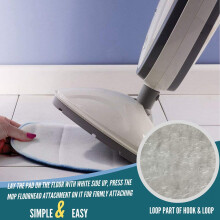 8 Packs Replacement Steam Mop Cleaning Pads for Vax S85-CM Steam Microfibre Cleaning Mop Pads Cleaner