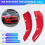 Car Front Bumper Lip Diffuser Splitters Body Kit Scratch Protector for  Charger Scat Pack 2015-2021 SRT 2015-2019 B 3