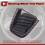 Steering Wheel Trim Panel Decorative Cover Steering Wheel Dashboard Sequins Modified Accessory for  XC40 2019 2