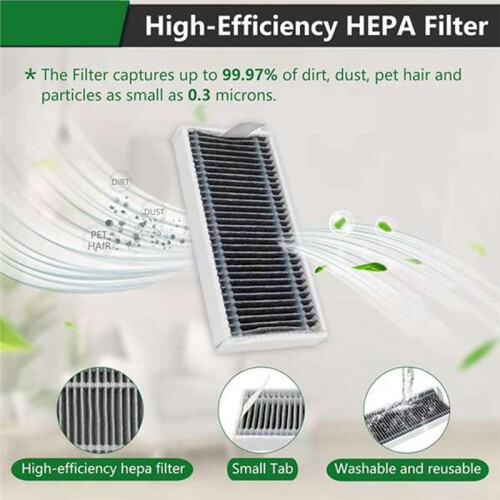 22PCS for  Deebot X11 OmniCyclone Robot Vacuum Replacement Main Side Brush Roller Mop Filter Base Station Cotton 1