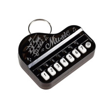 Porte-Clés Pendentif Piano, Instrument de Musique, Breloque pour Sac à Dos, Sac à Main, Décoration